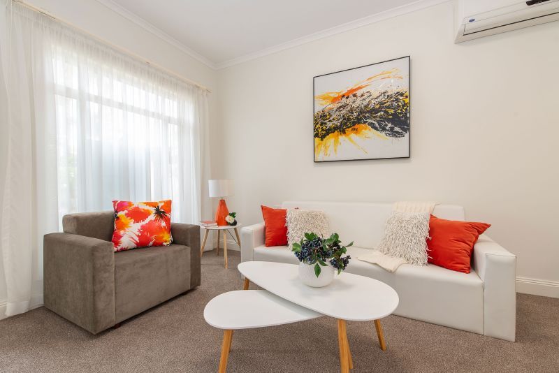 Spacious unit opening onto lovely communal courtyard