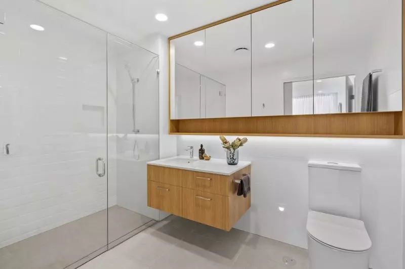 Bright and spacious, two-bedroom apartment with scenic views