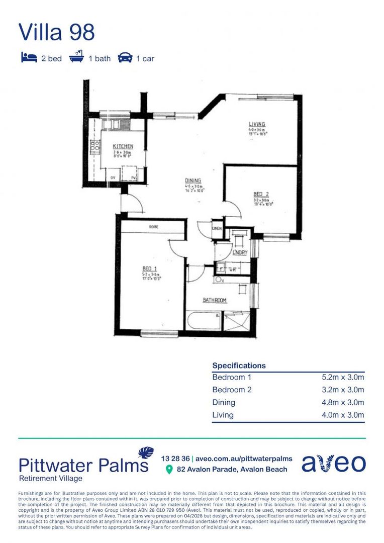 Contemporary & Stylish with Tranquil Reserve Views