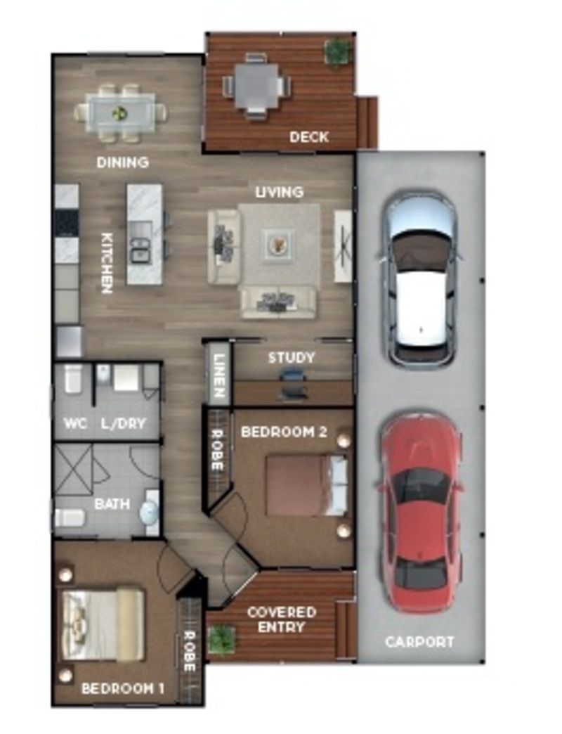 Bespoke design perfect for over 55s living