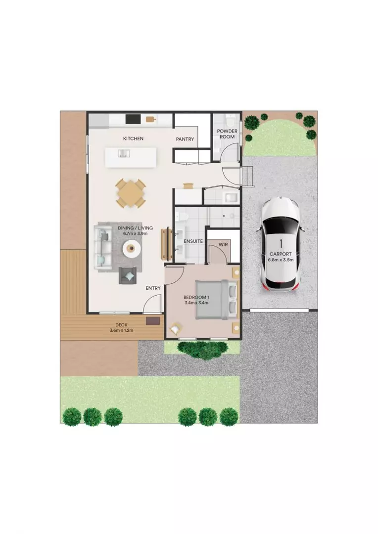 Lifestyle Communities Phillip Island - A smart, stylish one-bedroom retreat near the park