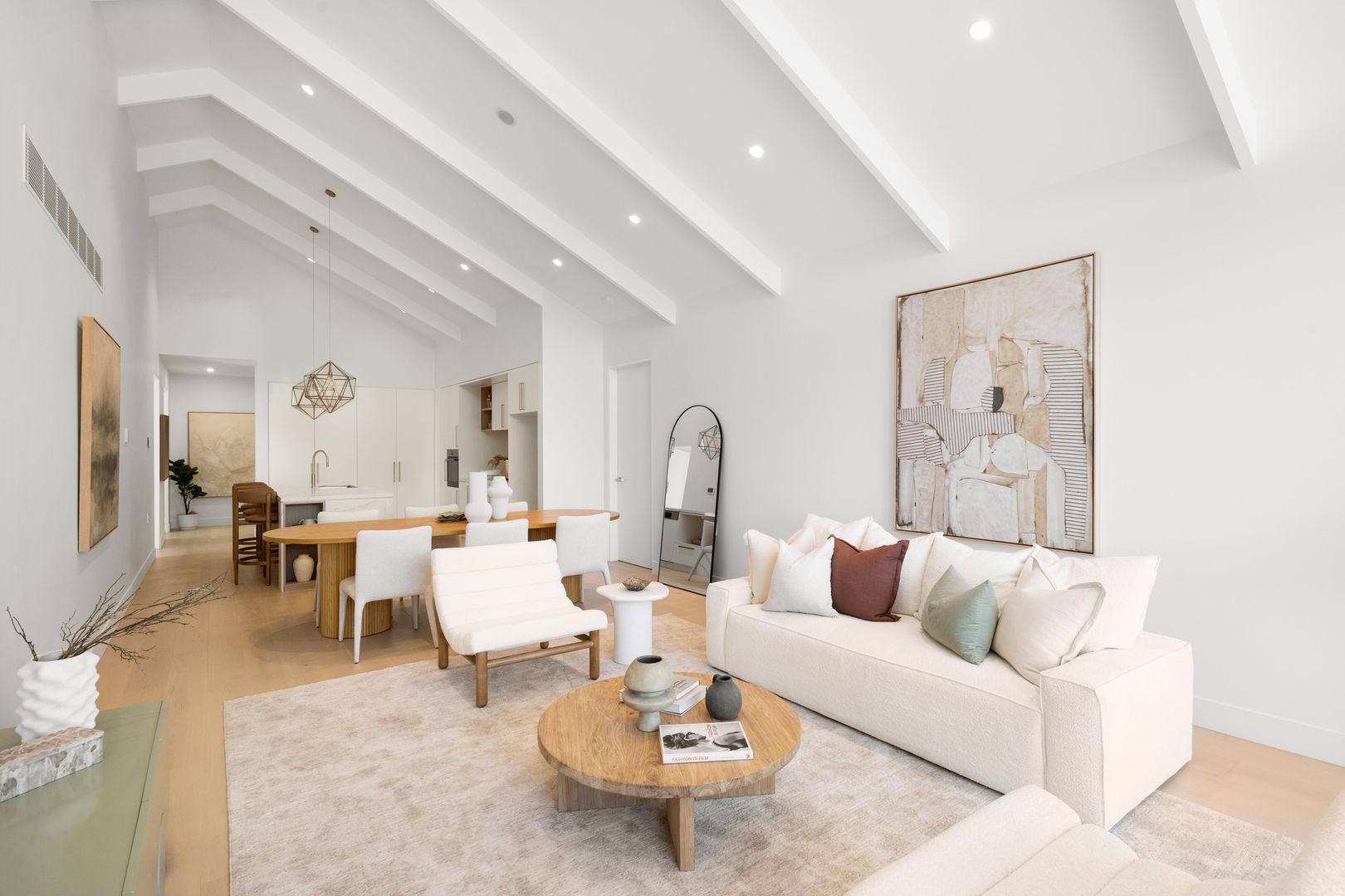 Light-Filled Spacious 3-Bedroom Residence with Raked Ceilings and Private Balcony