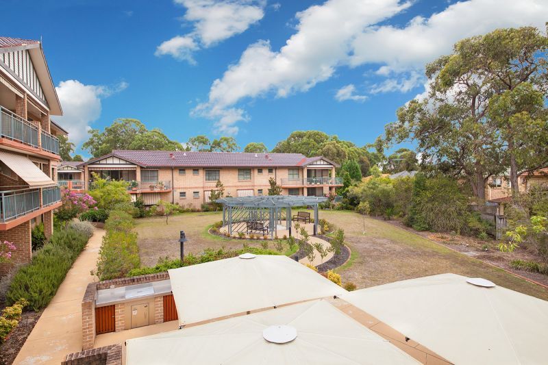 North-facing ground level unit set in enviable park-like surrounds