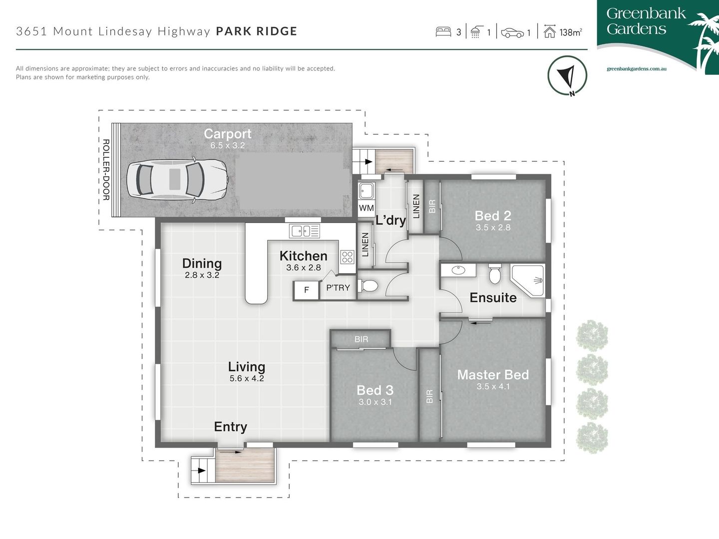 Stylish 3-Bedroom Home on a Corner Block – Greenbank Gardens Lifestyle Resort (Over 50s)