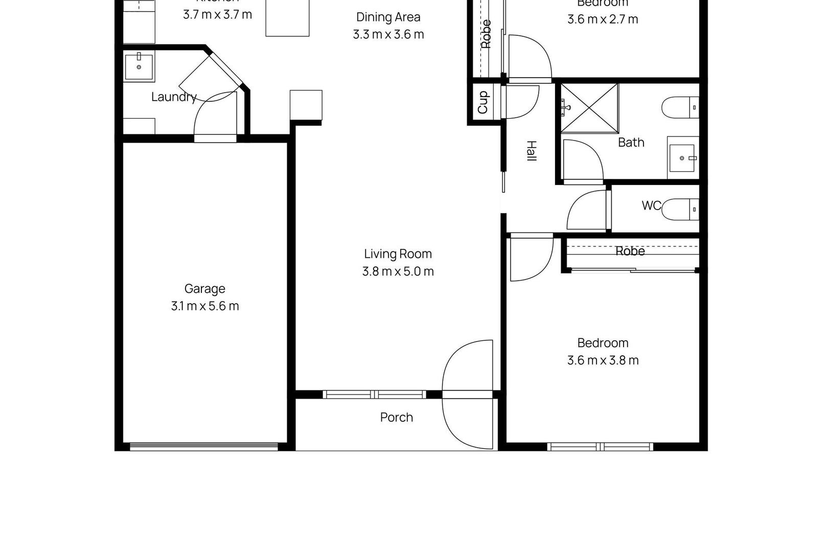 Corner Position with Private Courtyard Living