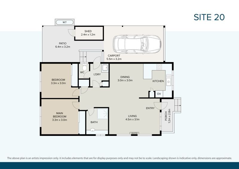 Spacious Modern Living - Peaceful Surrounds