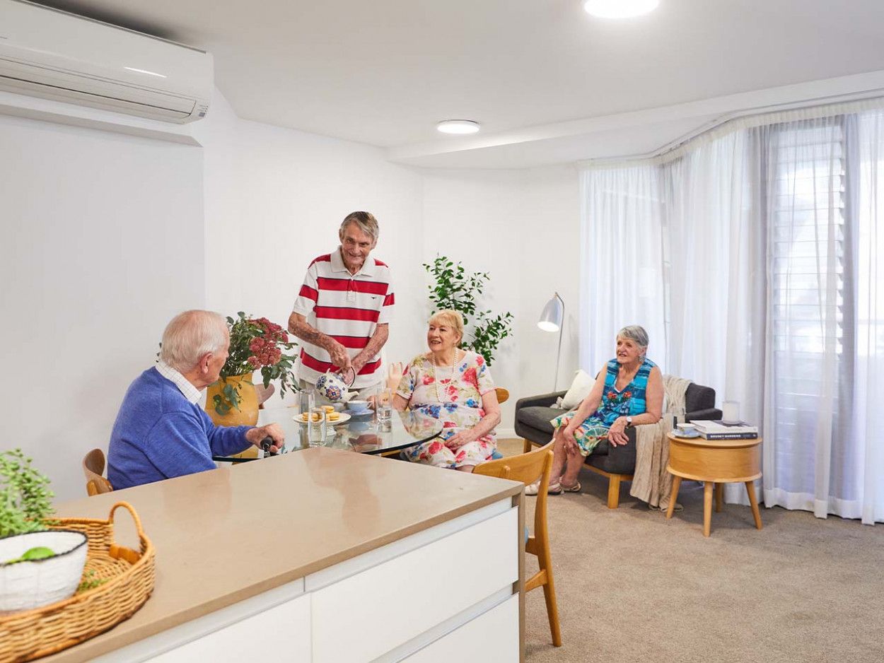 A welcoming village within the village of Mosman. Newly refurbished - #57 is a lovely 1-bed apartment on level 4 in Uniting The Garrison Village