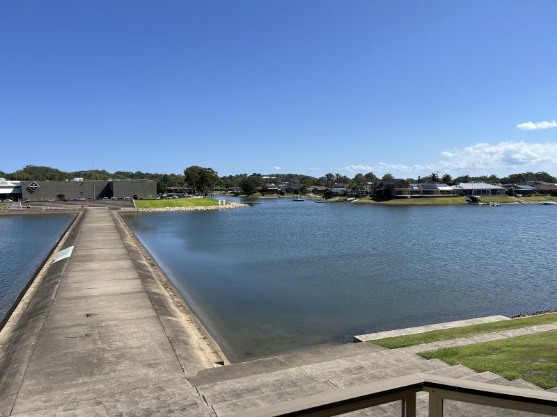 Under Offer -Stunning water view of the Governors Way canal from this spacious 3 bedroom unit