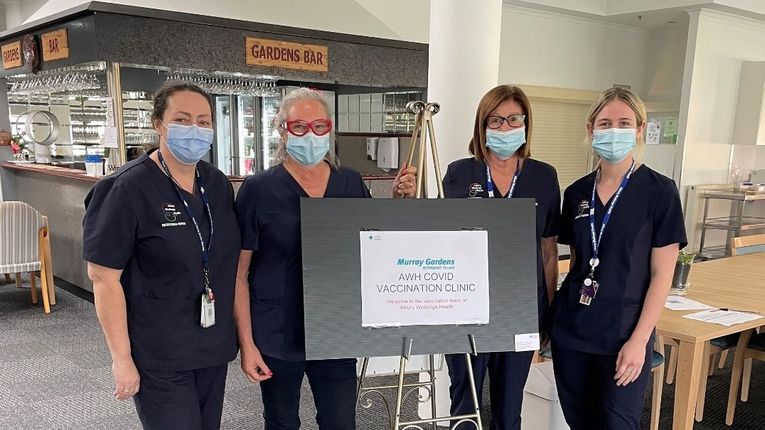 Pop-up vaccination clinic push for retirement communities