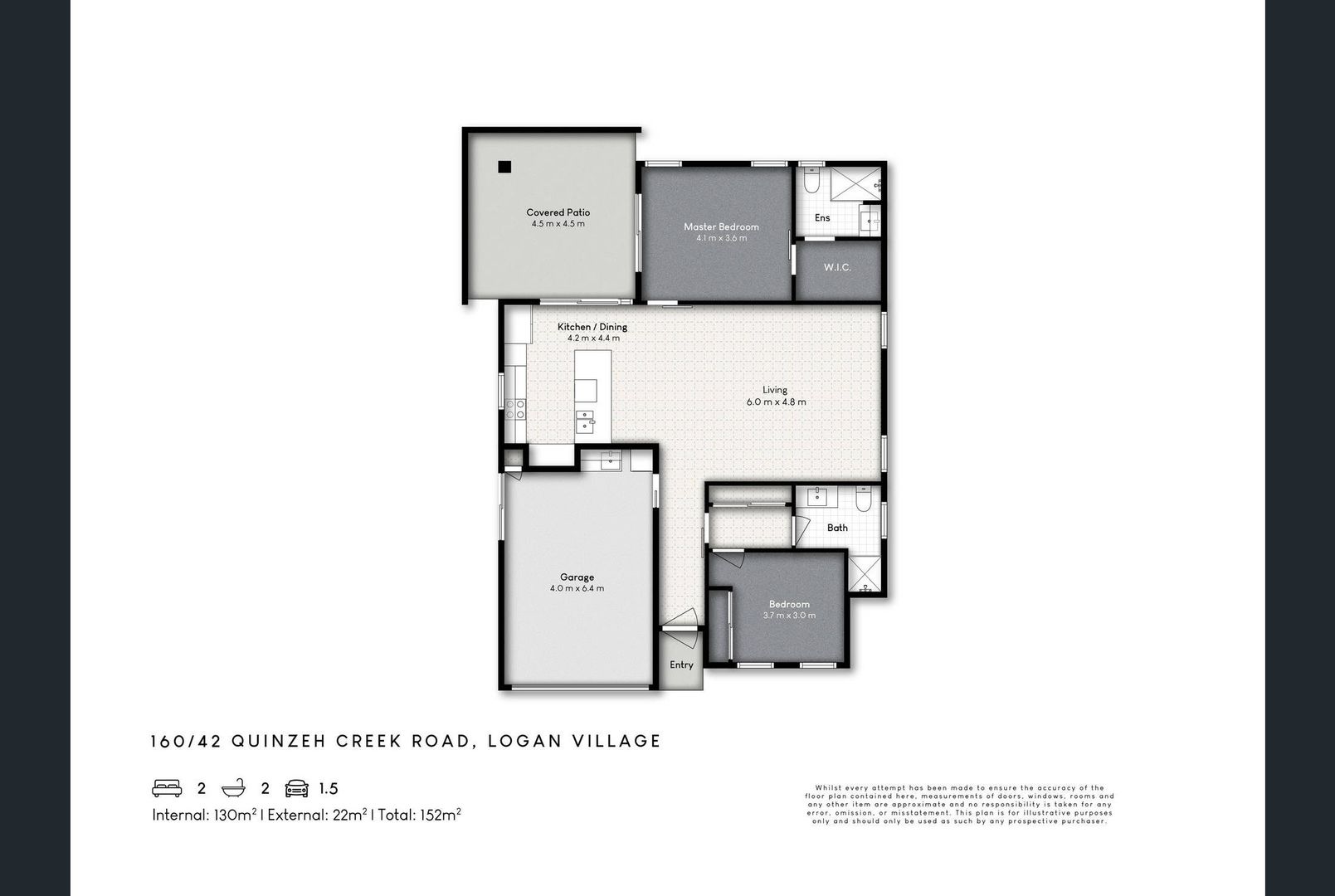 Stunning Large 2 Bedroom Corner Block Home
