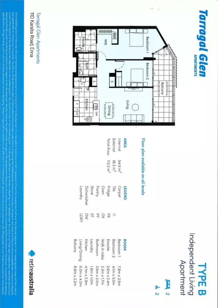 Premium independent apartment living