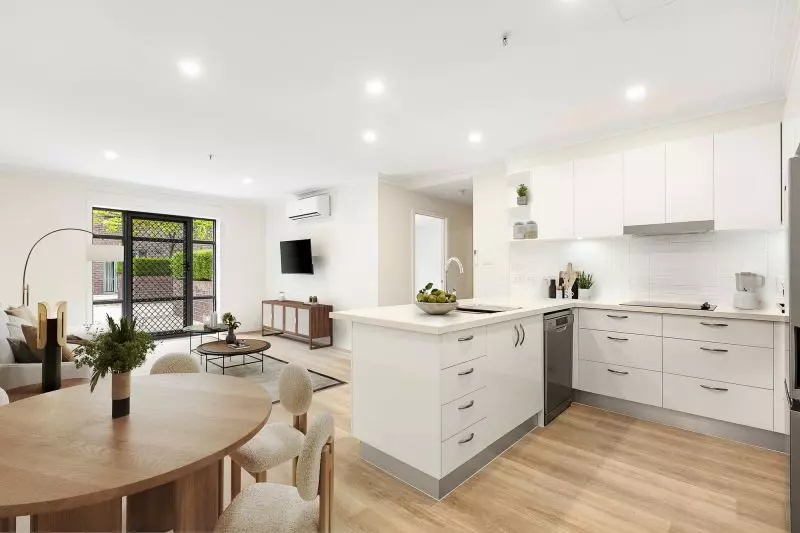 Garden view one-bedroom apartment