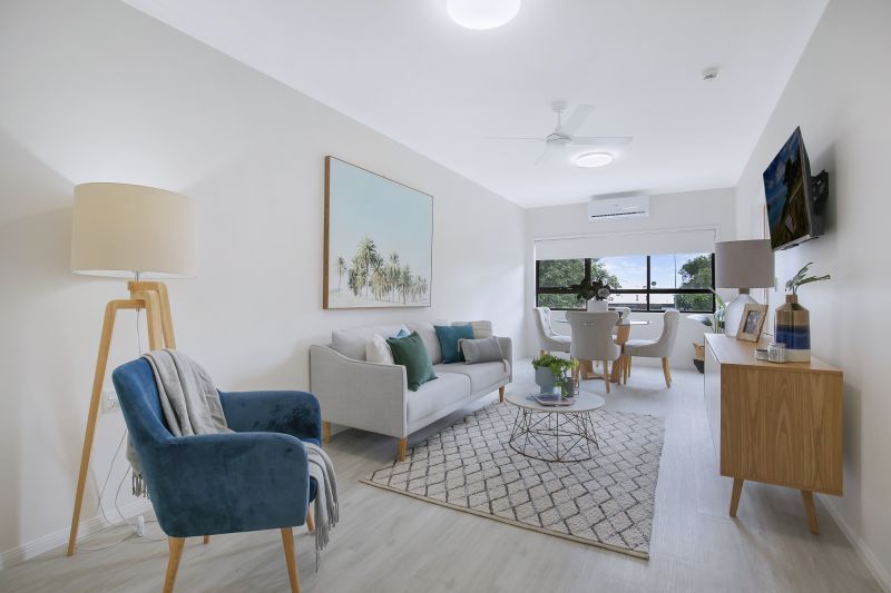 Modern one-bedroom apartment