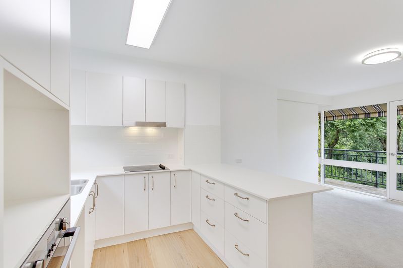 A sunny good-sized one-bedroom unit