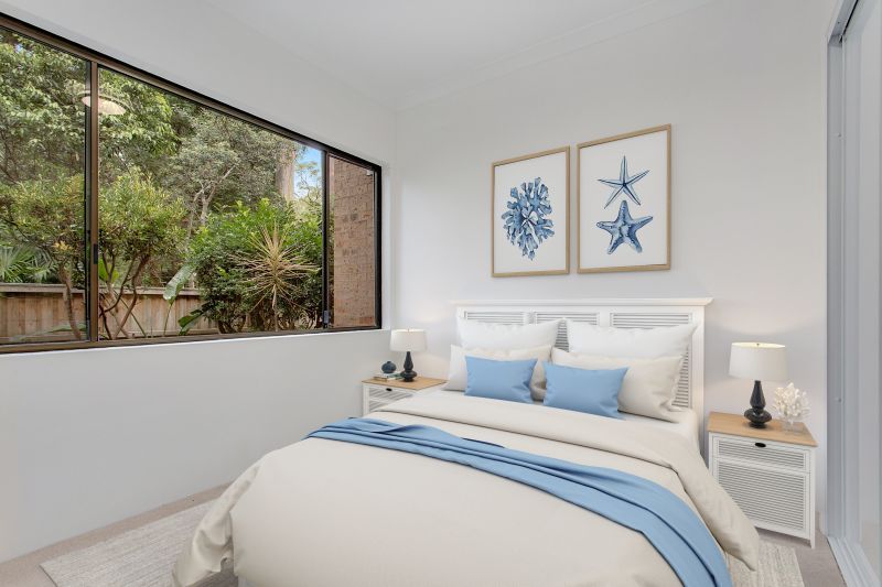 Beautiful ground-floor one-bedroom apartment