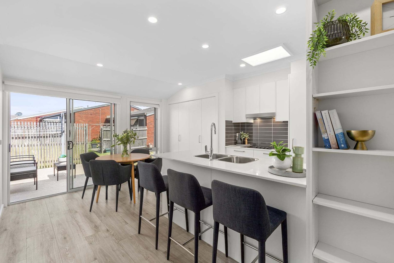 Modern Light-Filled Unit with Study and Stylish Finishes