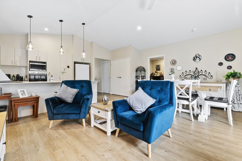 Low maintenance living, Two bedrooms plus study