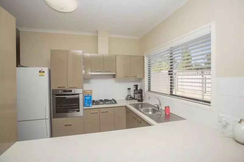 Open plan living situated on a large, elevated block.