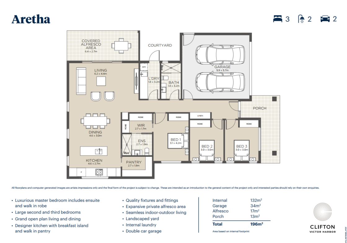 The Aretha at Clifton Victor Harbor