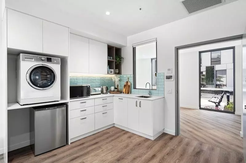 Easy lift access and convenient proximity to the dining room. Light and airy for all year round enjoyment.