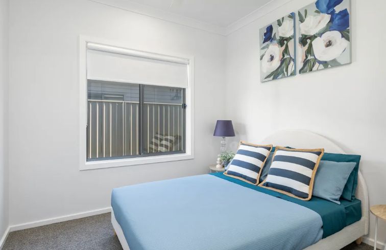 3 bed home with open plan kitchen flowing onto outdoor deck