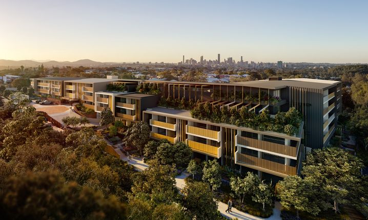 New Brisbane retirement community bowls up views and championship green