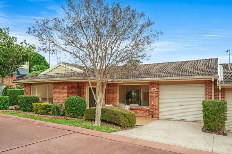 East facing villa with rear patio perfect for entertaining.