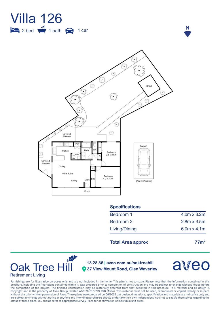 Beautiful two-bed villa in a great location