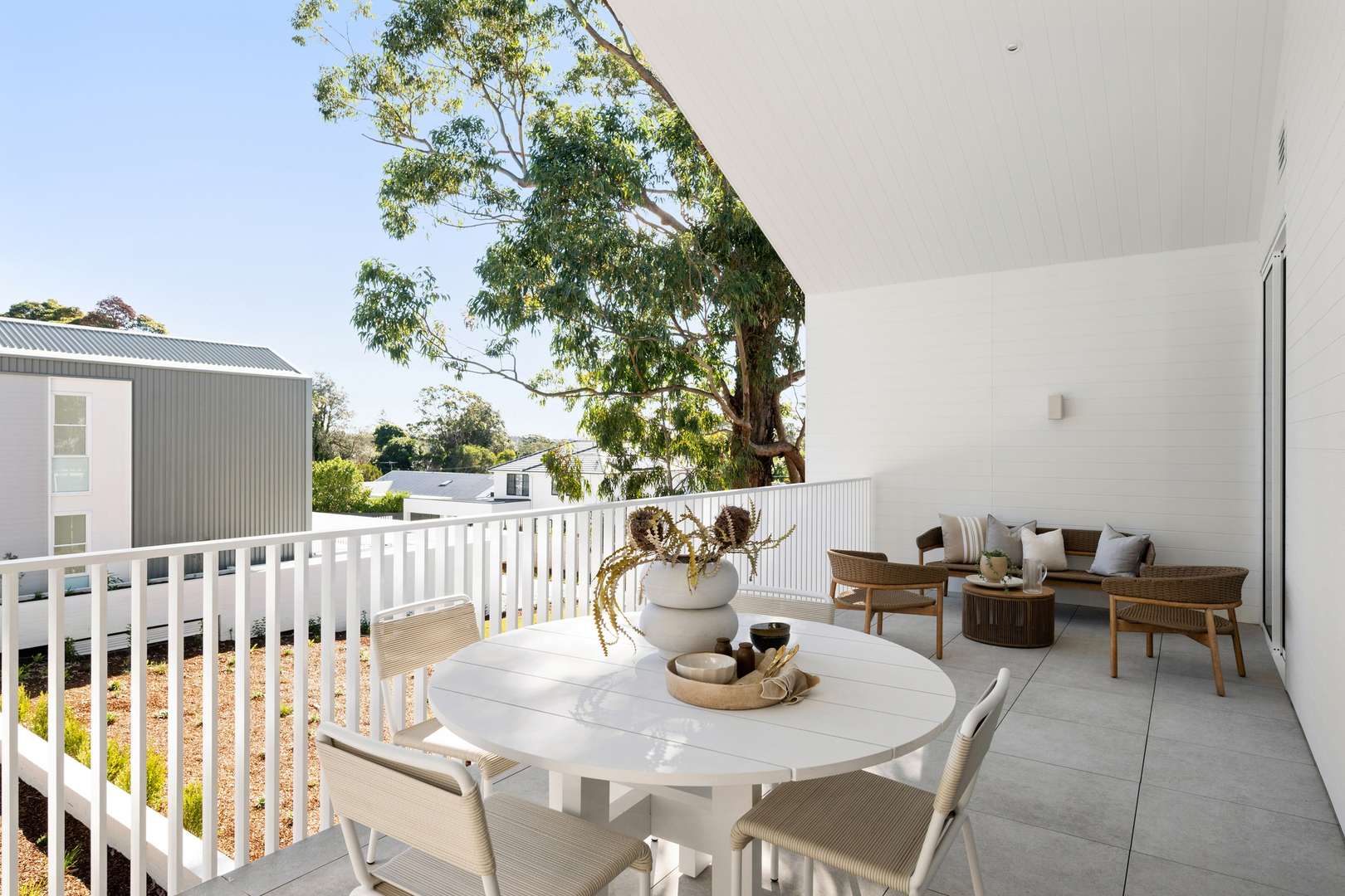 Light-Filled Spacious 3-Bedroom Residence with Raked Ceilings and Private Balcony