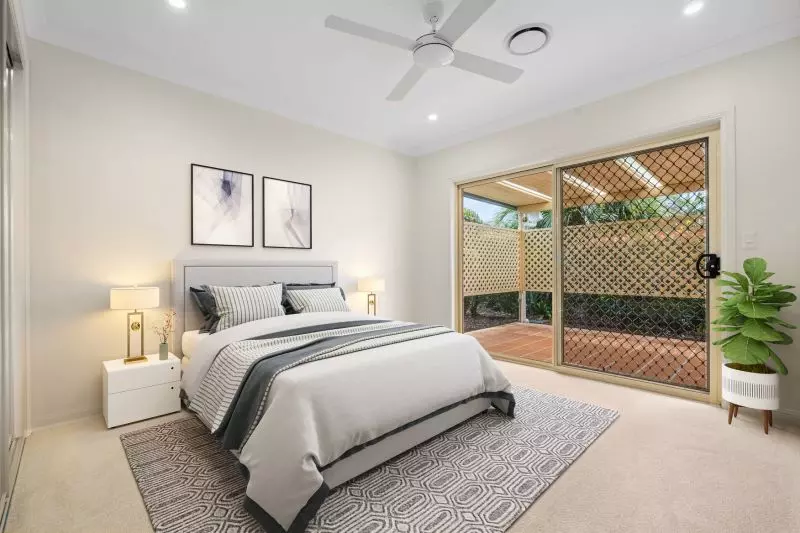 Convenience is everything! Get comfortable in the heart of the village in this modern two-bedroom, 2 bathroom villa.