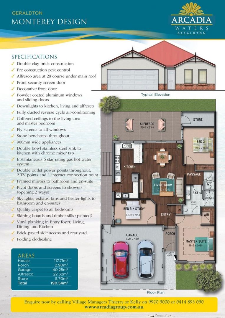 Fully furnished display home