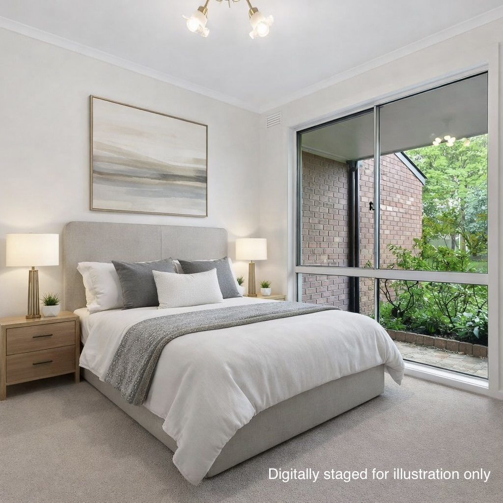 Private, Updated Unit with Courtyard in a Friendly Village Setting
