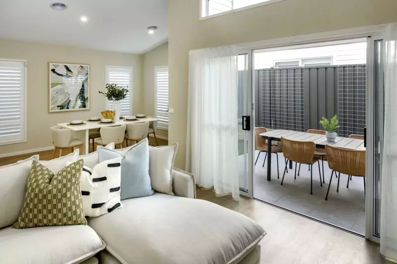 Elegant open plan living to relax and enjoy