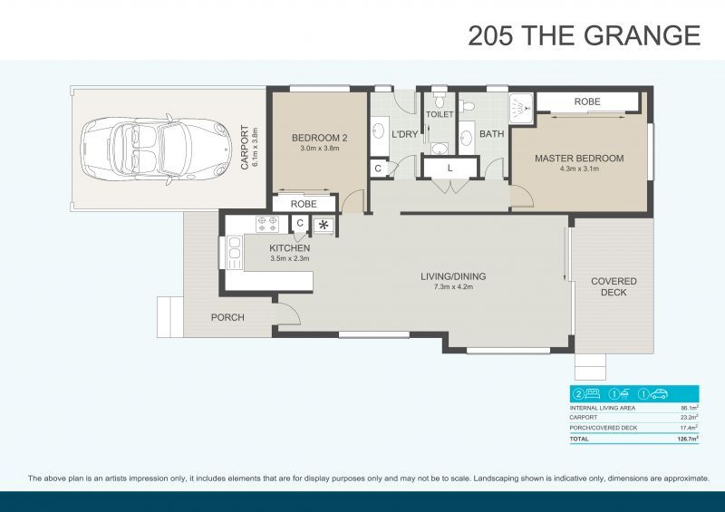 Spacious Open-Planned Living