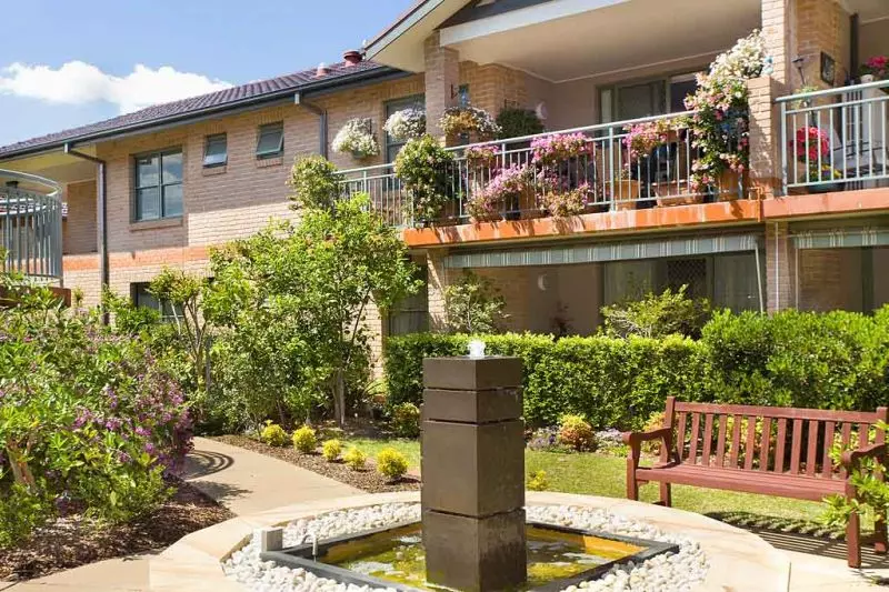 North facing with garden views