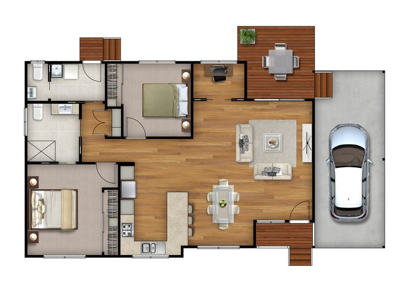 Modern home in fantastic location