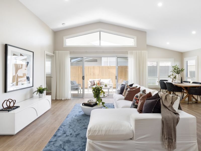 Elegant open plan living to relax and enjoy