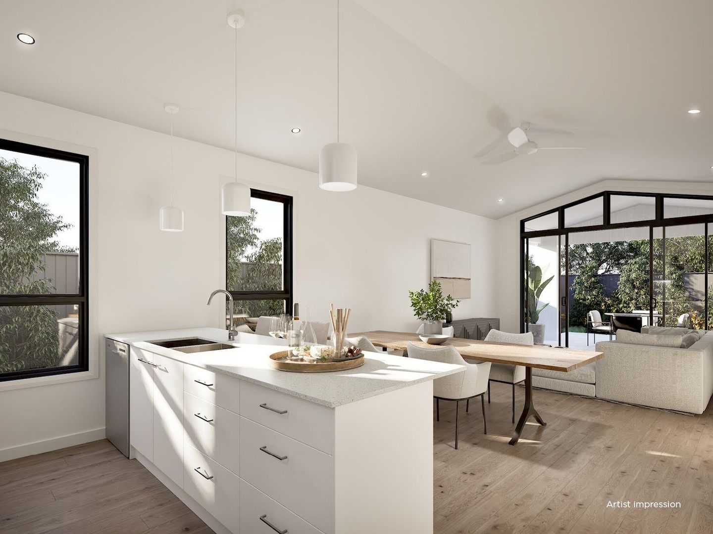 Welcome to the 'Flux'. The ultimate in duplex living