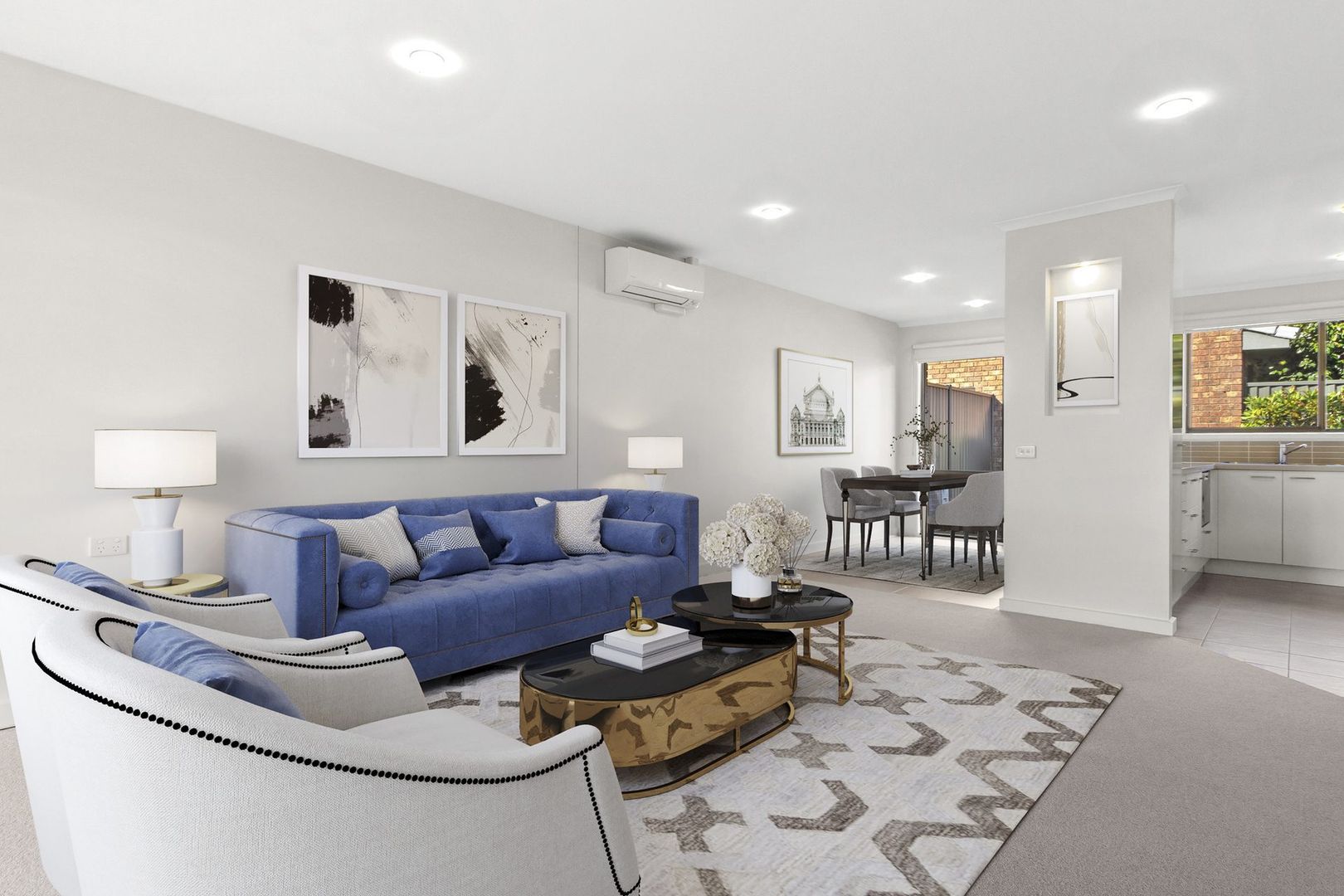 Stylish Home with Private Courtyard
