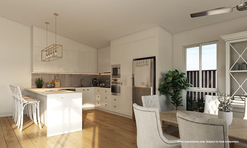 Spacious, light-filled living at Plantations