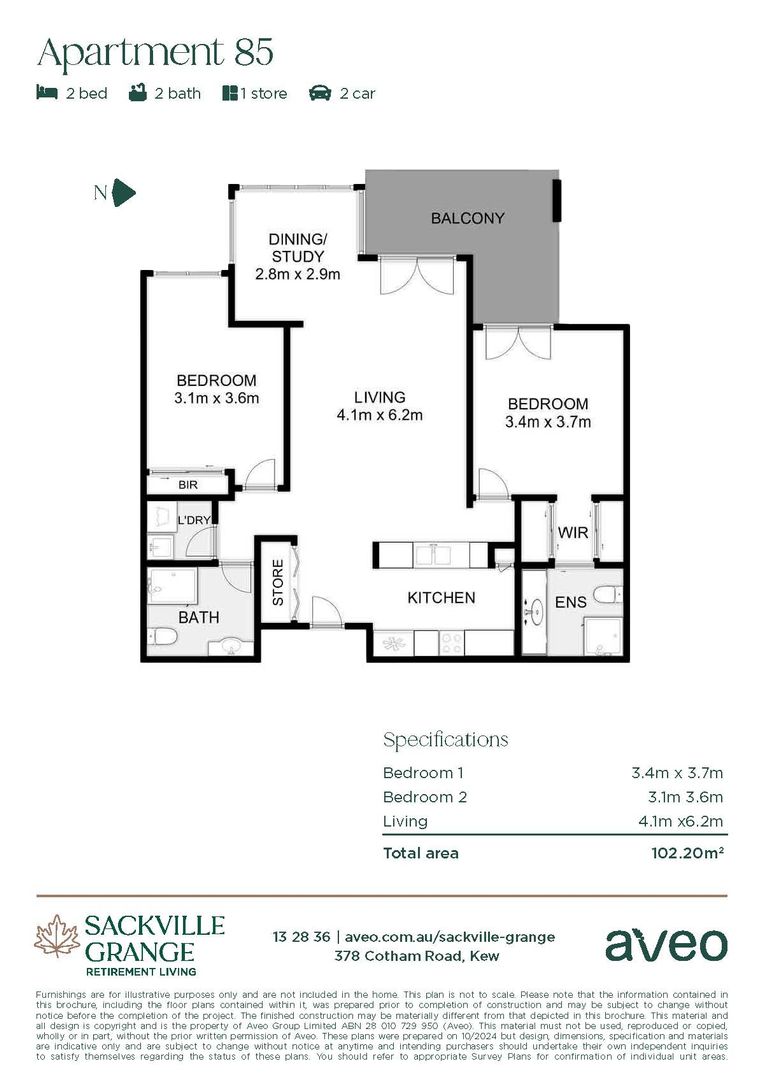 85/378 Cotham Road Kew, VIC 3101