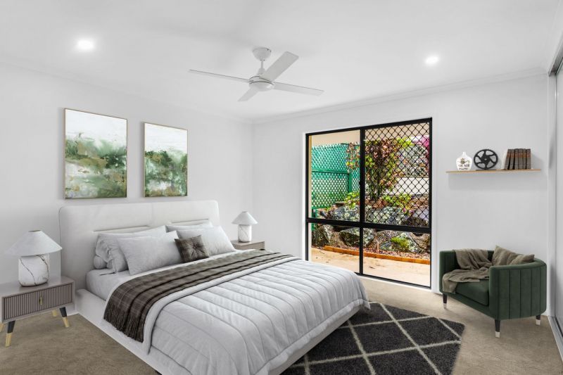 Vibrant and spacious two-bedroom villa