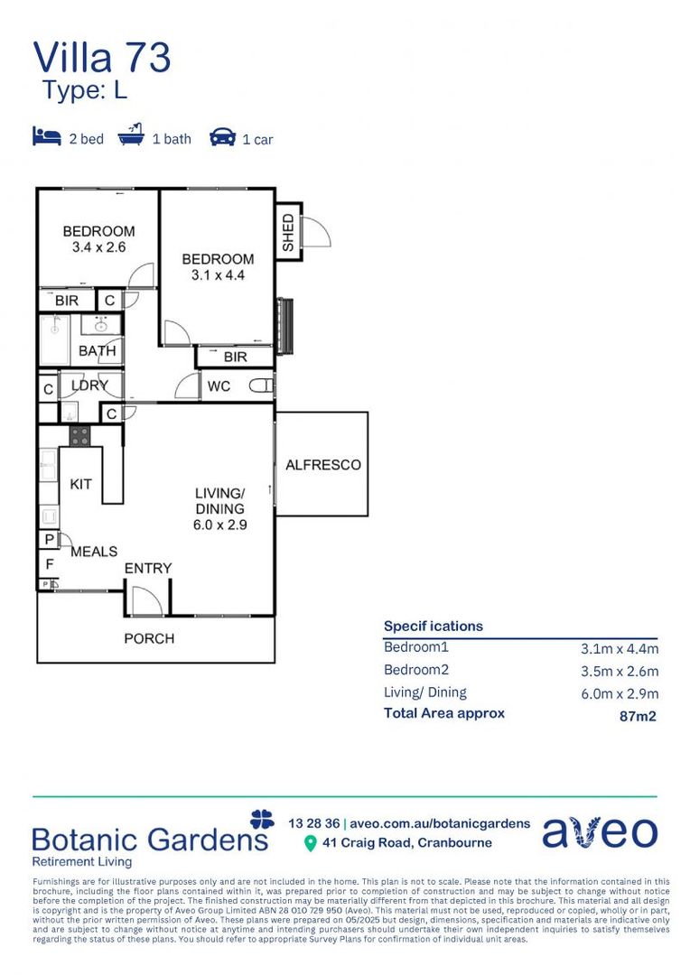 Newly refurbished villa located in private court