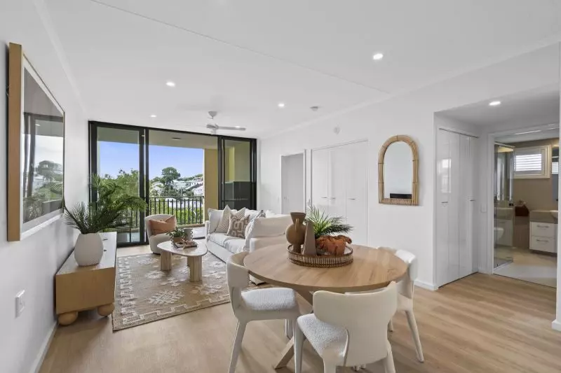 Spacious two-bedroom plus study