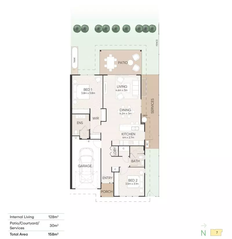 Stunning Villa with Seamless Indoor-Outdoor Living