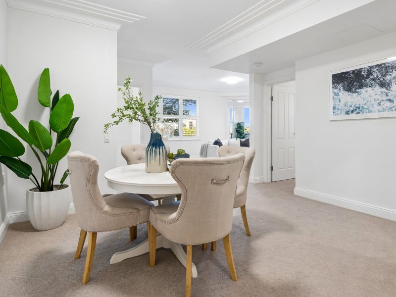 Contemporary three-bedroom apartment in a prime village setting