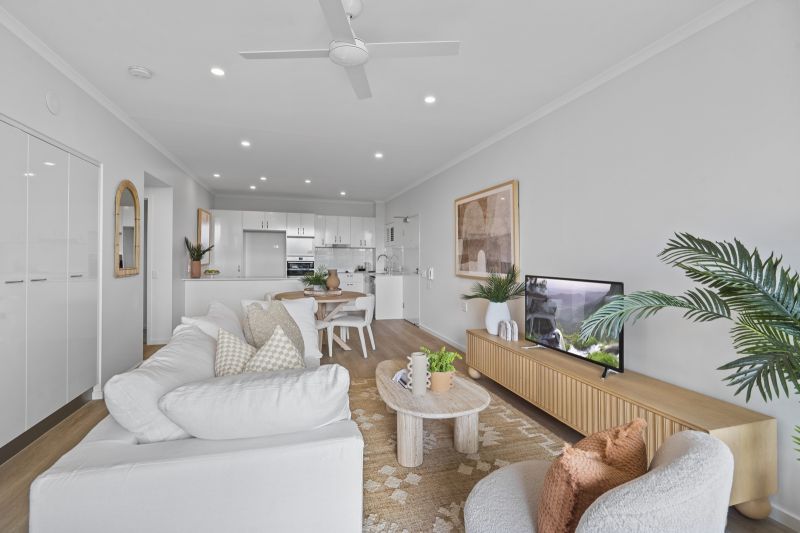 Spacious two-bedroom plus study