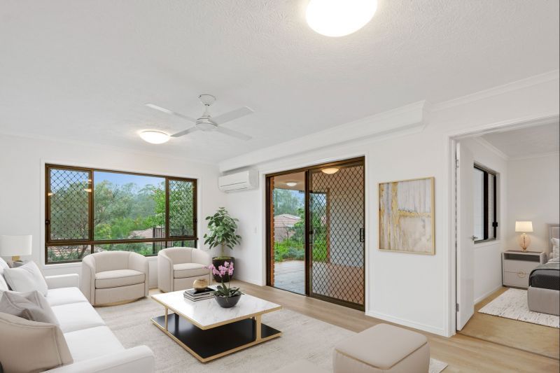 Two-bedroom apartment with spacious private patio