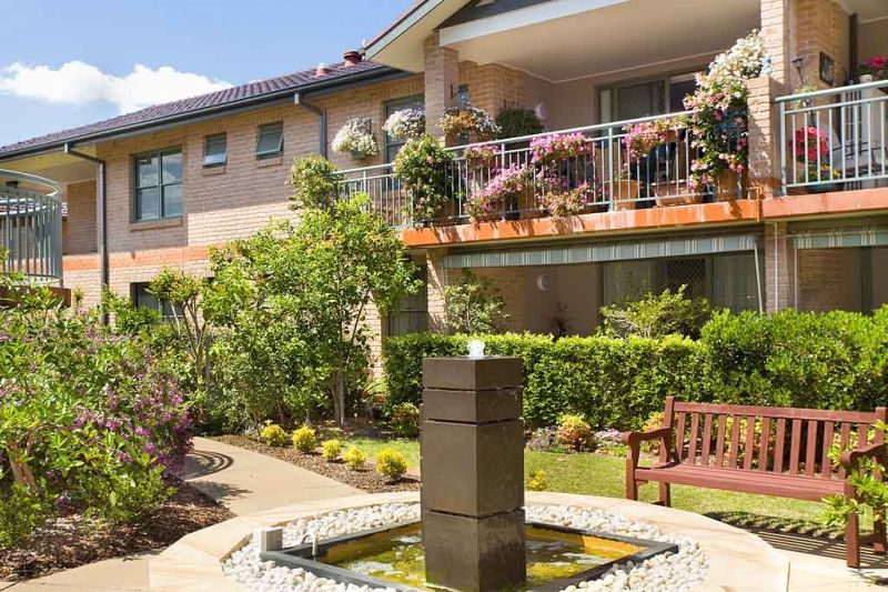 North facing with garden views