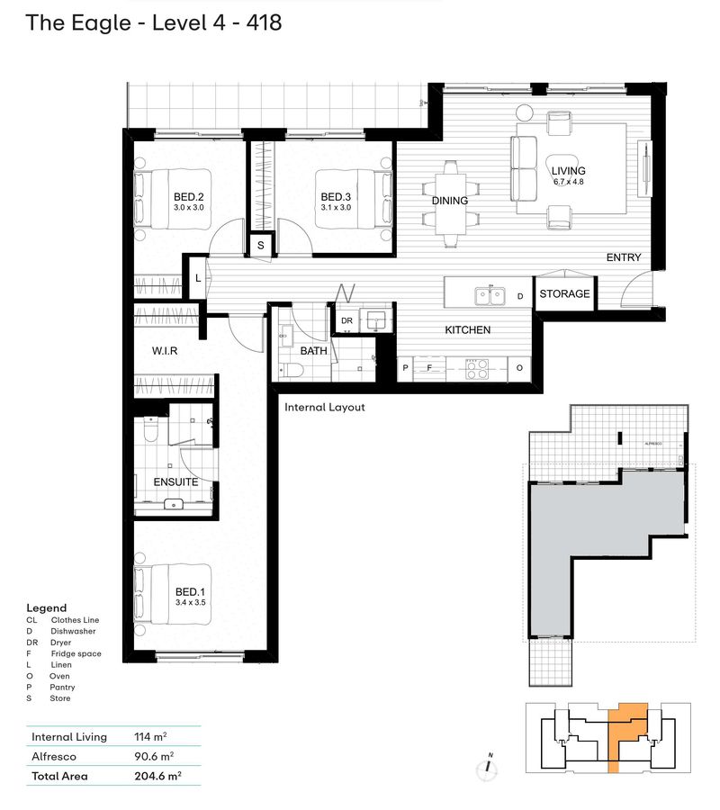 North-Facing Retreat - 'Eagle' Floorplan Design
